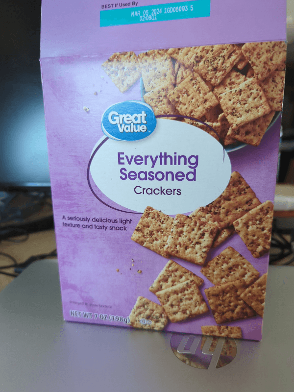 Great Value Everything Seasoned Crackers