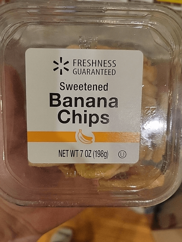 Freshness Guaranteed Sweetened Banana Chips