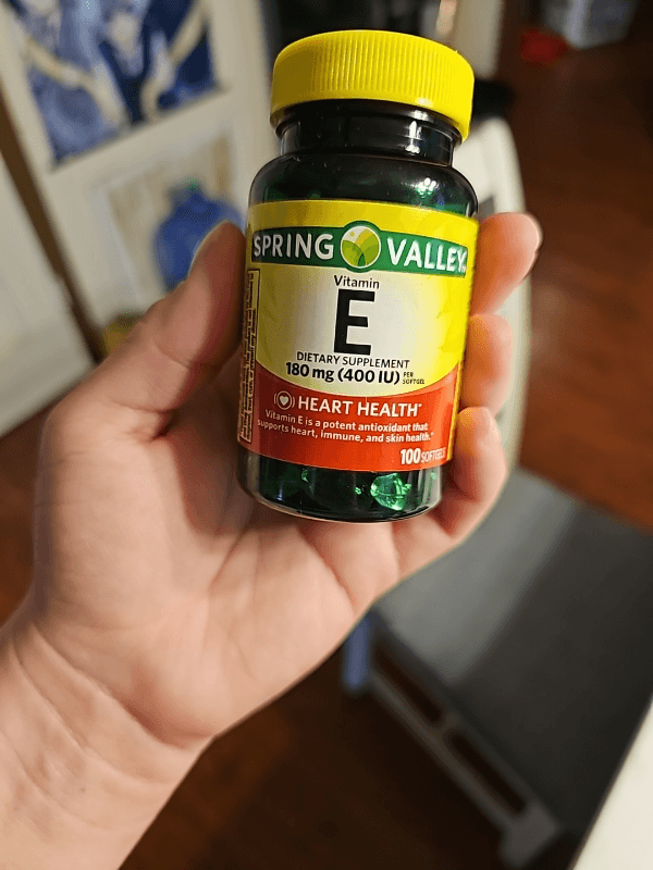 Spring Valley Vitamin E 400 Iu, 100 Softgels