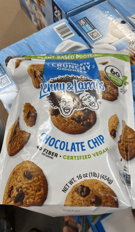 Lenny & Larry'S Chocolate Chip Vegan Crunchy Cookies