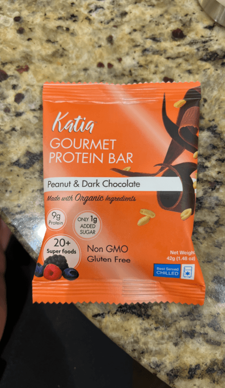 Katia Peanut & Dark Chocolate Gourmet Protein Bar