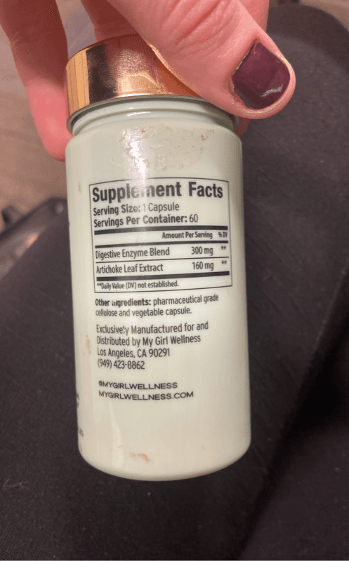 My Girl Wellness Eat Your Heart Out, 60 Capsules