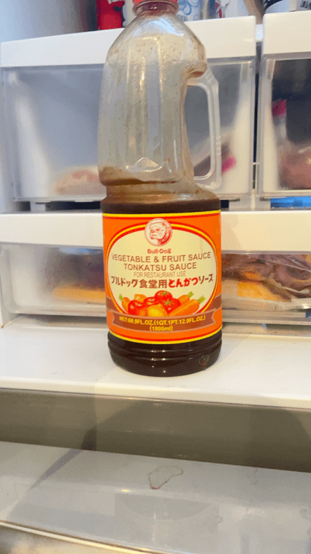 Bulldog Vegetable & Fruit Sauce Tonkatsu Sauce