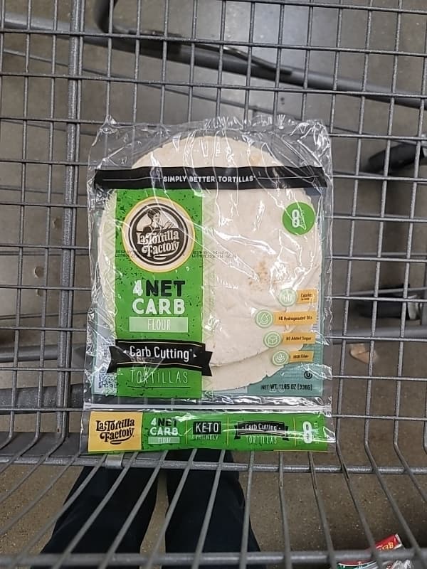 La Tortilla Factory 4Net Carb Flour Carb Cutting Tortillas