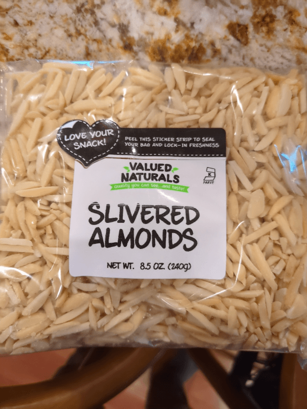 Valued Naturals Slivered Almonds
