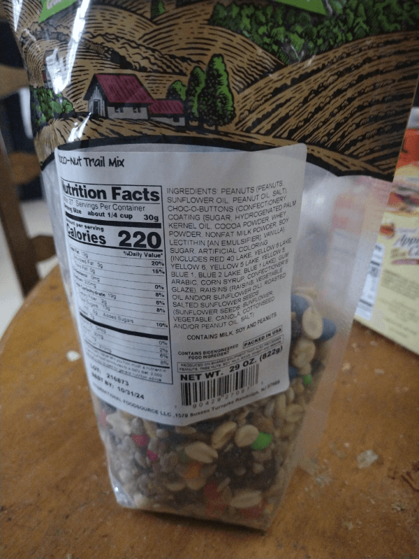 Valued Naturals Choco-Nut Trail Snack Mix