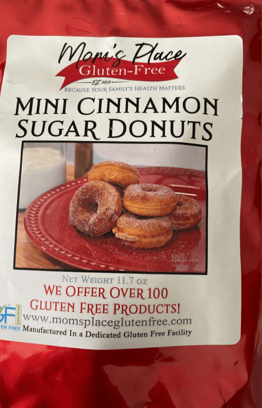 Mom'S Place Gluten-Free Mini Cinnamon Sugar Donuts