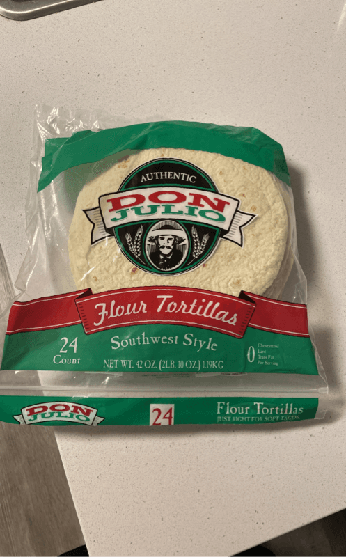 Don Julio Southwest Style Flour Tortillas