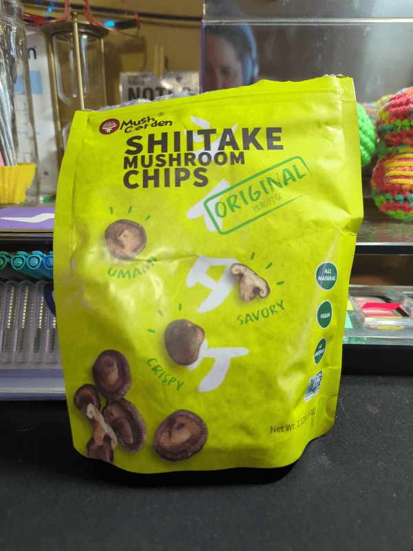 Mush Garden Shiitake Mushroom Chips Original