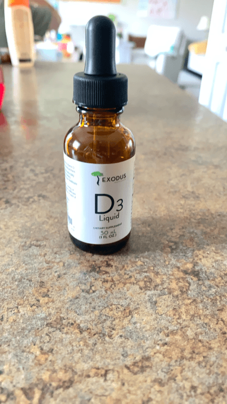 Exodus Vitamin D3 Liquid