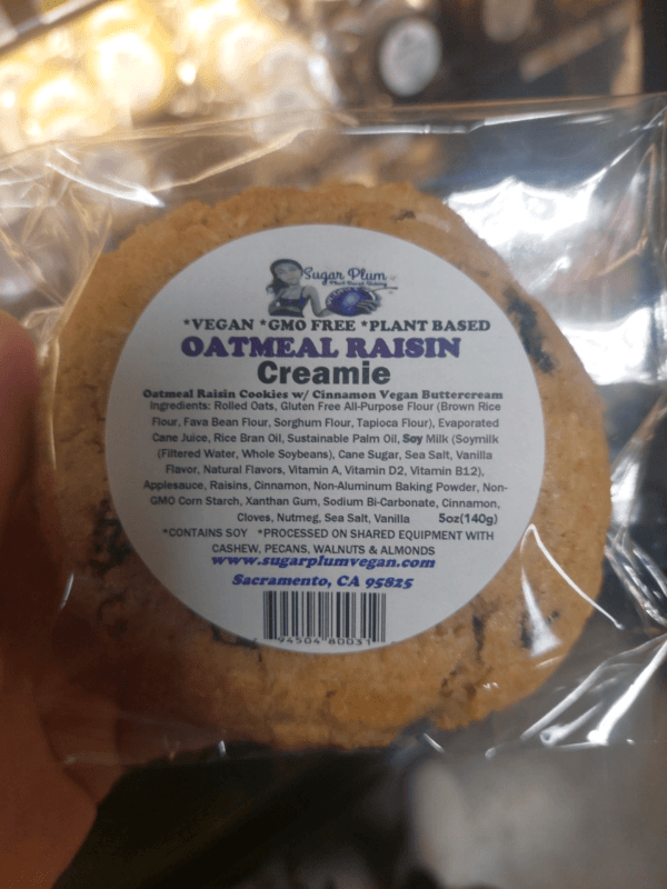 Sugar Plum Oatmeal Raisin Creamie
