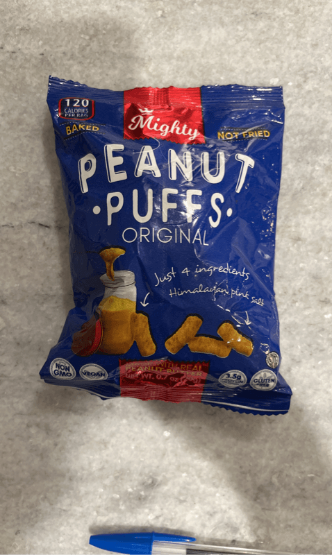 Mighty Peanut Puffs Original
