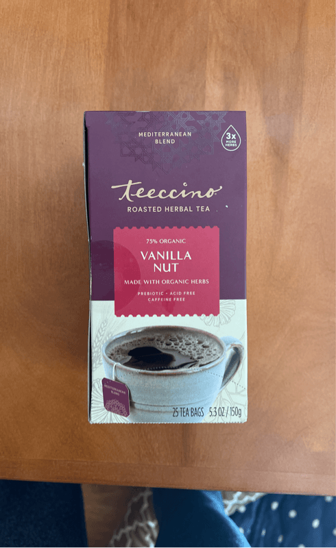 Teeccino Vanilla Nut Roasted Herbal Tea