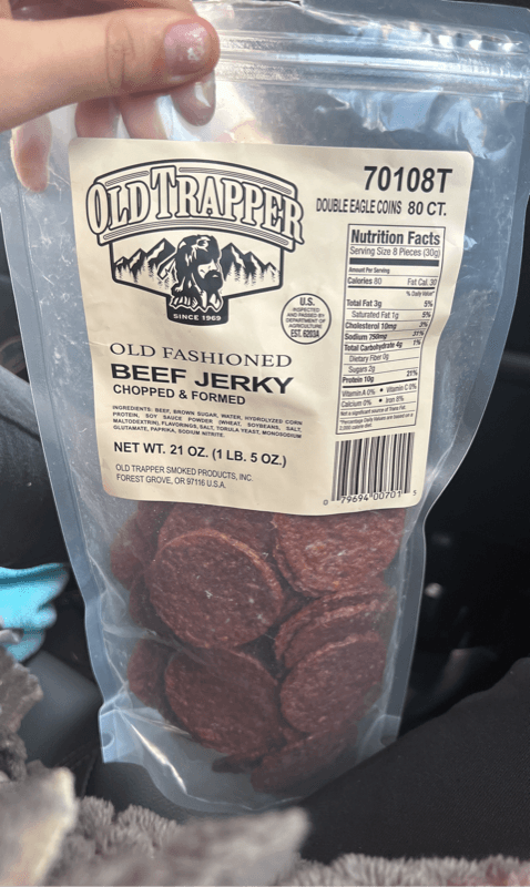 Old Trapper Old Fashioned Beef Jerky Chopped & Formed