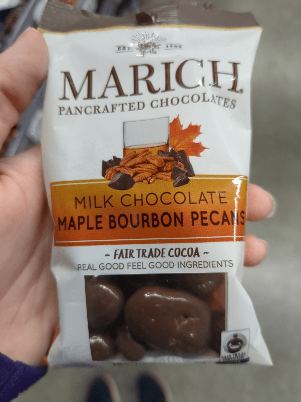 Marich Pancrafted Chocolates Milk Chocolate Maple Bourbon Pecans