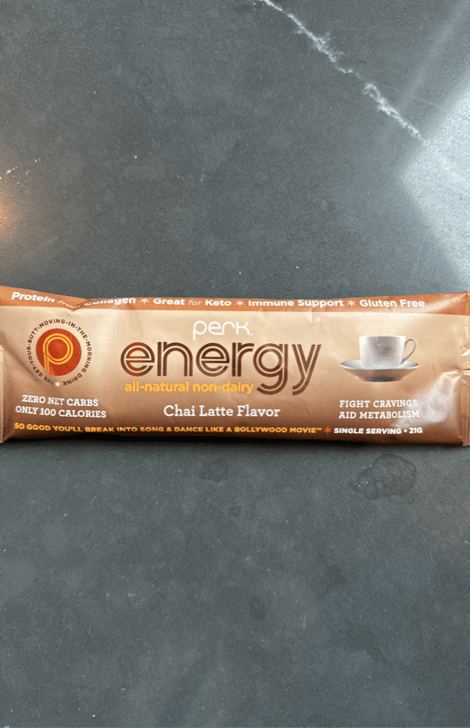 Perk Energy Non-Dairy Chai Latte Flavor