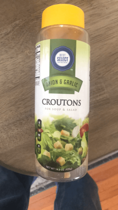 Best Select Onion & Garlic Croutons