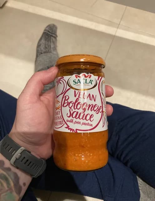Sacla' Vegan Bolognese Sauce With Pea Protein