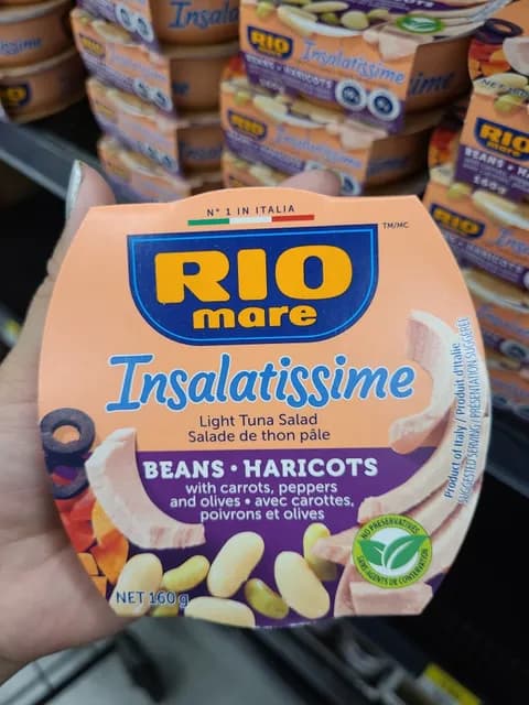Rio Mare Insalatissime Beans And Light Tuna Salad