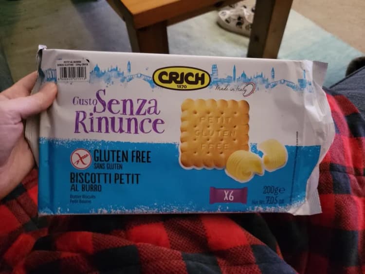 Crich 1870 Gusto Senza Rinunce Gluten Free Biscotti Petit Al Burro