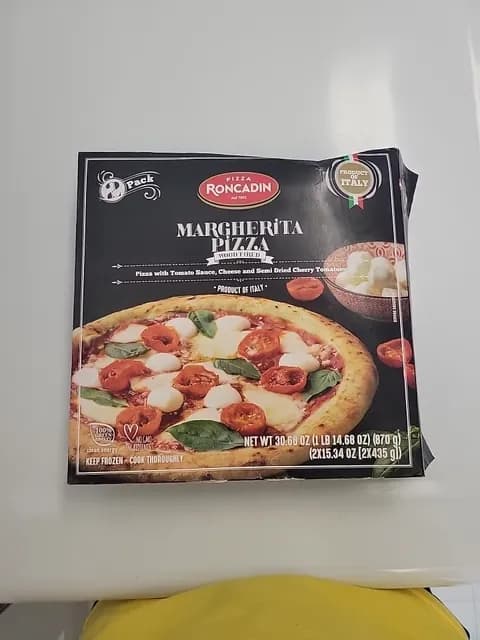 Pizza Roncadin Margherita Pizza