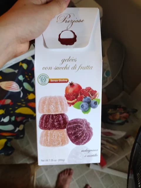 Le Preziose Fruit Jellies With Fruit Juice
