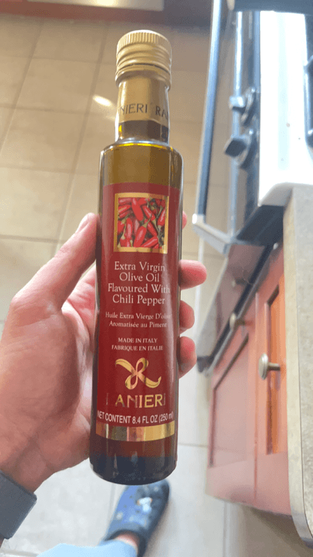 Ranieri Extra Virgin Olive Oil Flavoured With Chili Pepper
