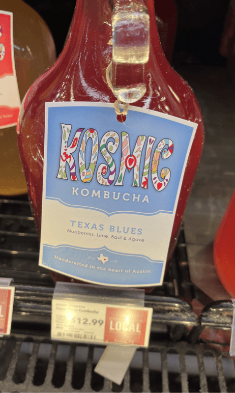 Kosmic Kombucha Texas Blue
