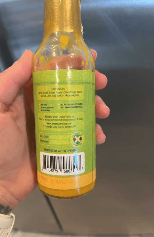 Smart Choice Farms Mango Flavoured Scotch Bonnet Pepper Sauce
