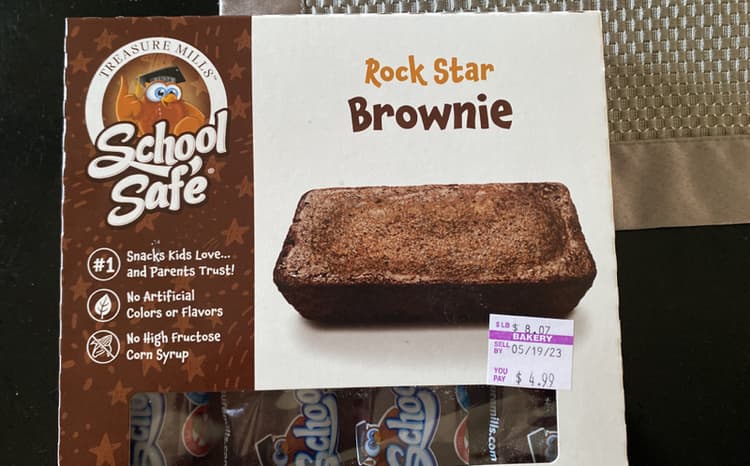 Treasure Mills School Safe Rock Star Brownie