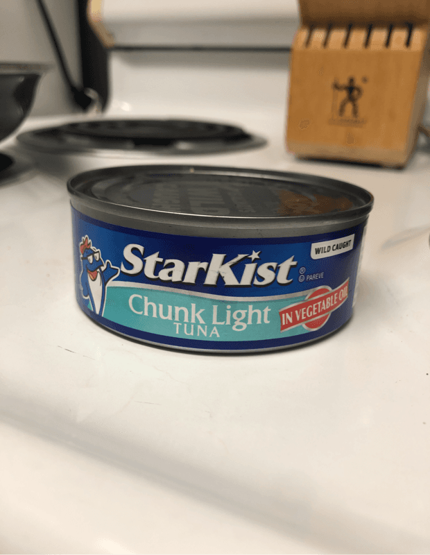 Starkist Chunk Light Tuna In Vegetable Oil