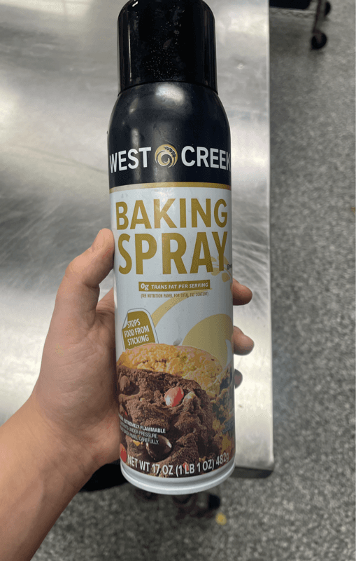 West Creek Baking Spray