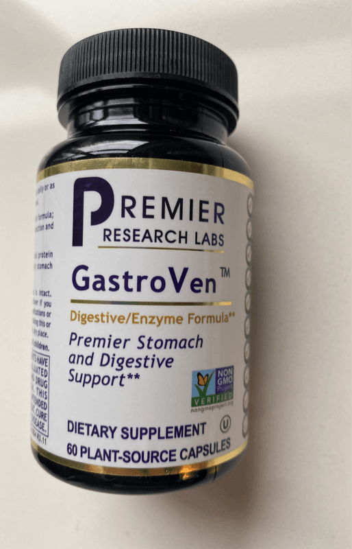 Premier Research Labs Gastroven Digestive/Enzyme Formula Dietary Supplement, 60 Capsules
