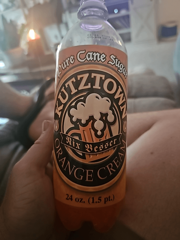 Kutztown Pure Cane Sugar Nix Besser Orange Cream