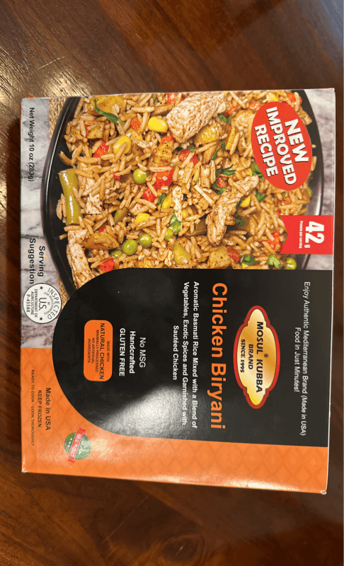 Mosul Kubba Chicken Biryani