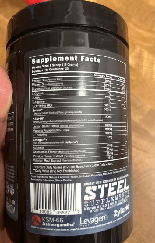 Steel Rested-Af Fruit Punch