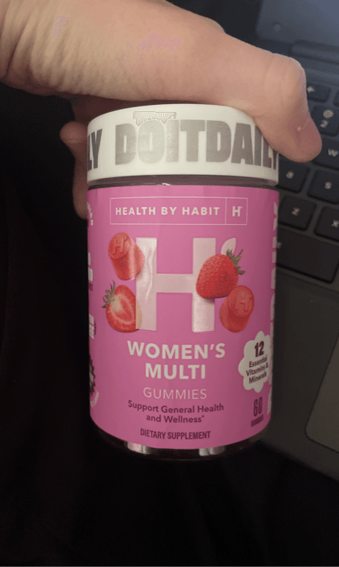 Health By Habit Women'S Multi Gummies Dietary Supplement
