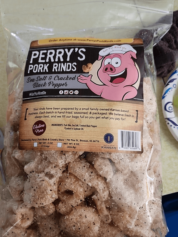 Perry'S Pork Rinds Sea Salt & Cracked Black Pepper