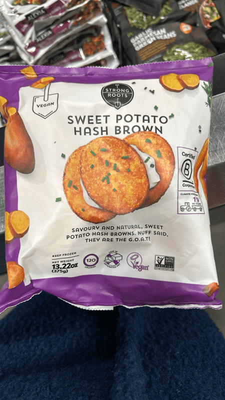 Strong Roots Sweet Potato Hash Brown