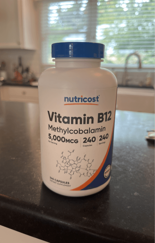 Nutricost Vitamin B12 Methylcobalamin