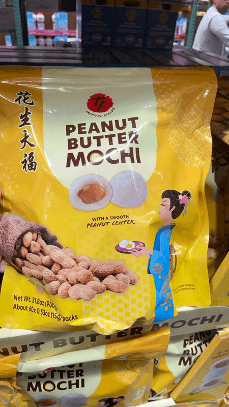 Tropical Fields Peanut Butter Mochi
