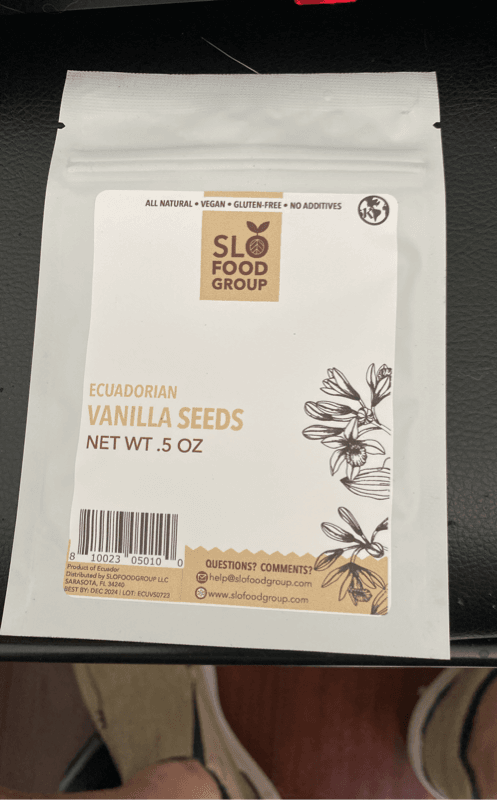 Slofoodgroup Ecuadorian Vanilla Seeds