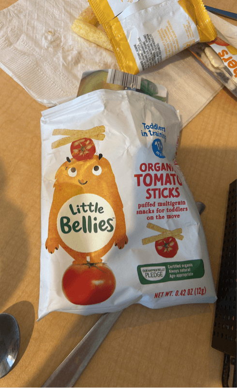 Little Bellies Organic Tomato Sticks Toddlers 12+ Months