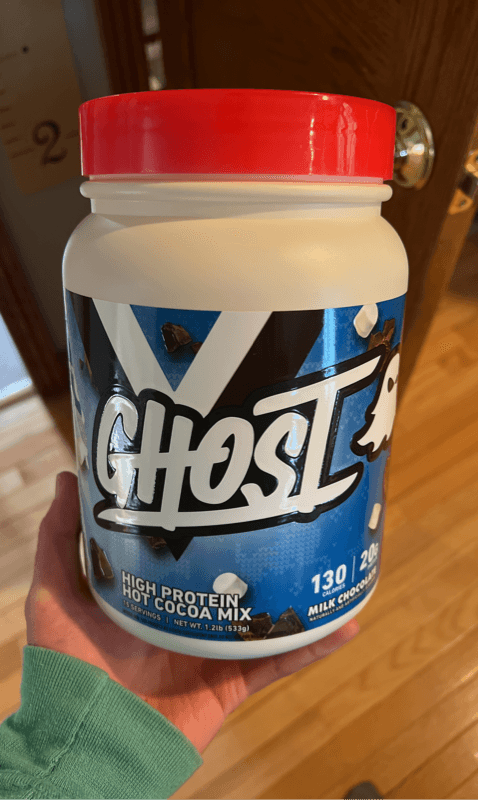 Ghost Milk Chocolate High Protein Hot Cocoa Mix
