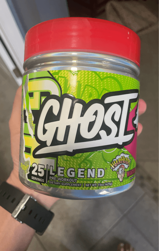 Ghost Legend Pre-Workout Warheads Sour Watermelon