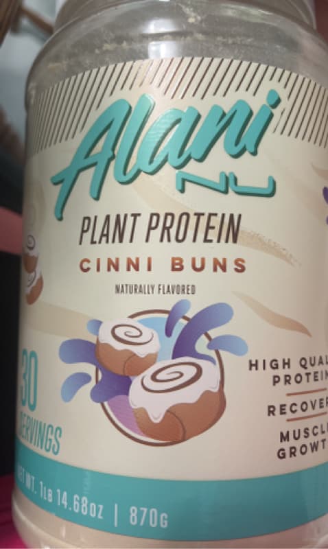 Alani Nu Plant Protein Cinni Buns