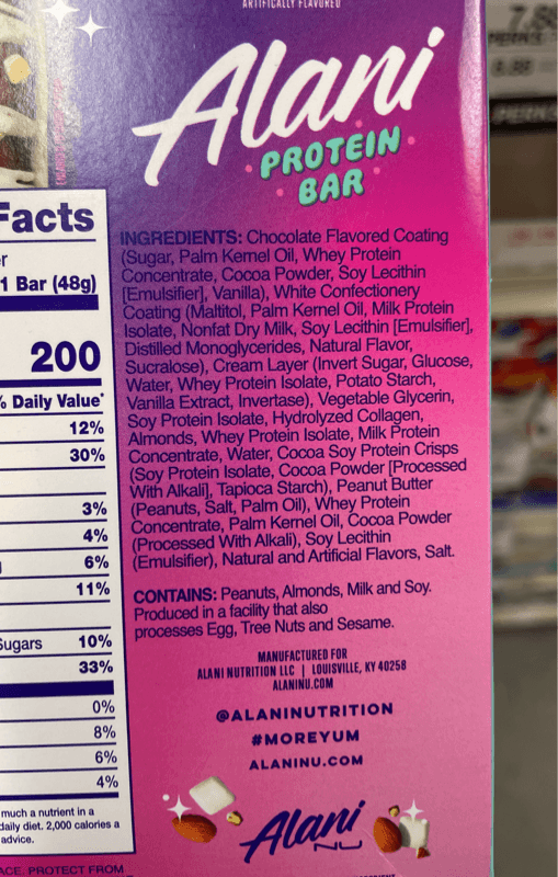 Alani Nu Rocky Road Protein Bar