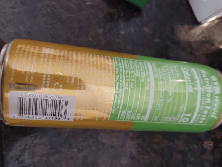 Gym Weed Pear Pineapple Adaptogen Energy Drink
