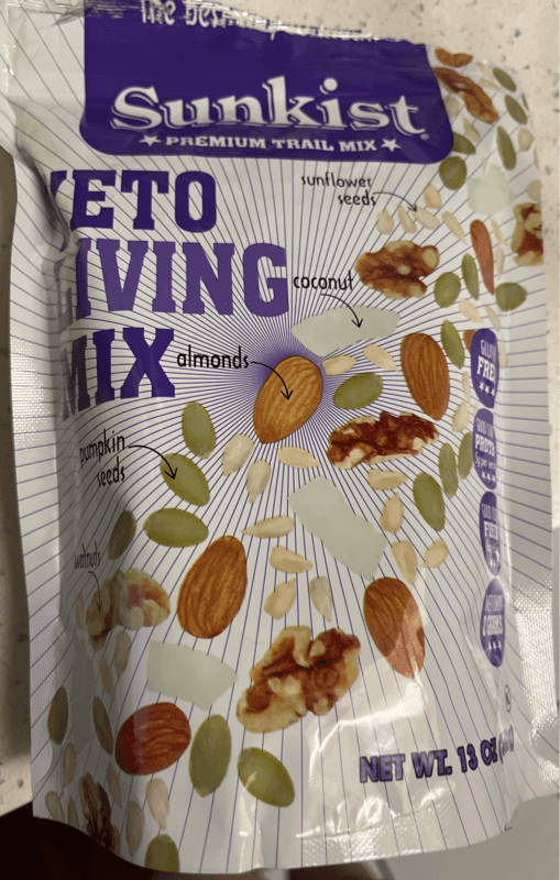 Sunkist Premium Keto Living Trail Mix