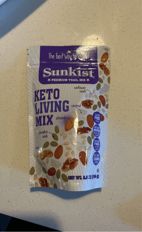Sunkist Keto Living Trail Mix